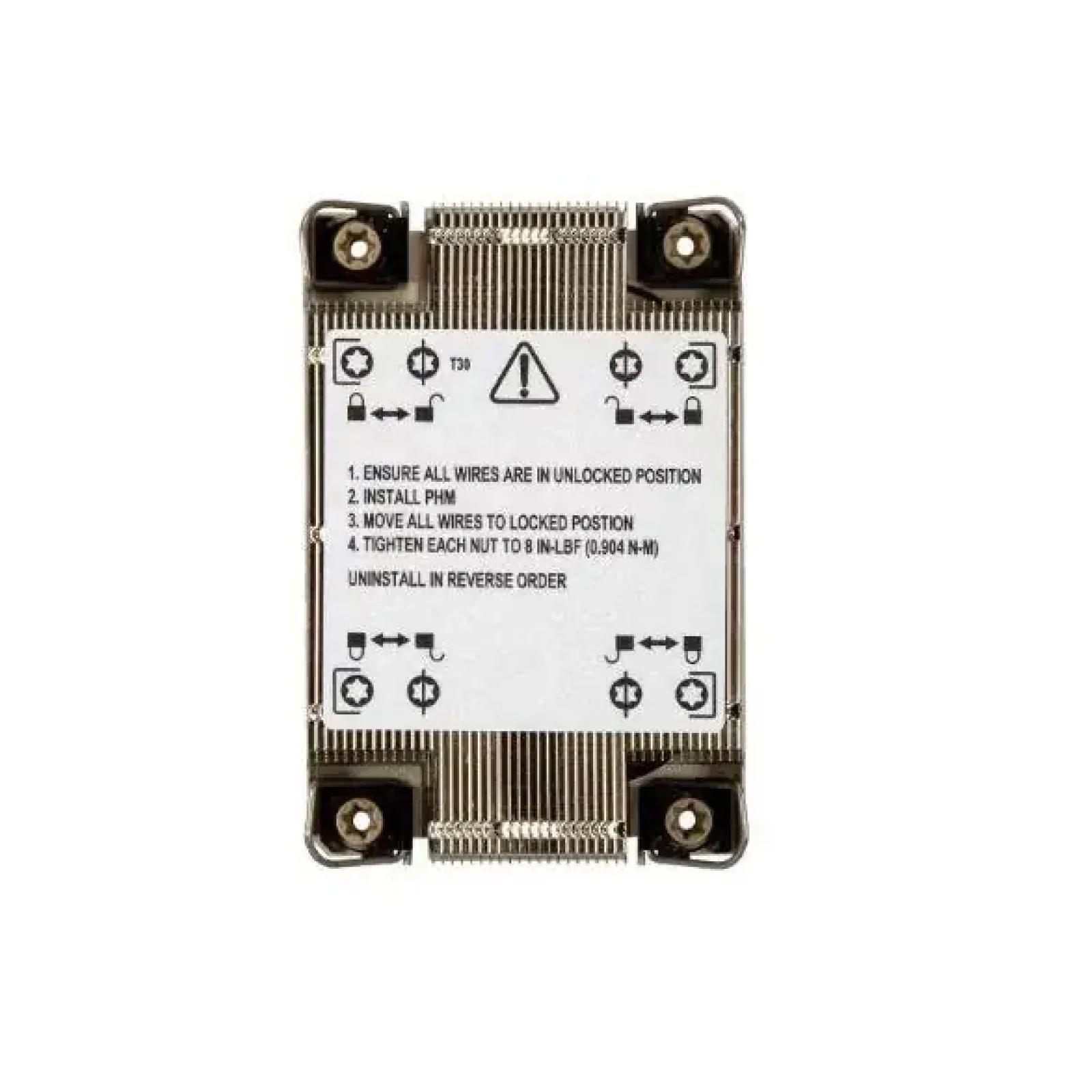 Серверна система охолодження (радіатор) HEATSINK PASSIVE SNK-P0088P SUPERMICRO UA