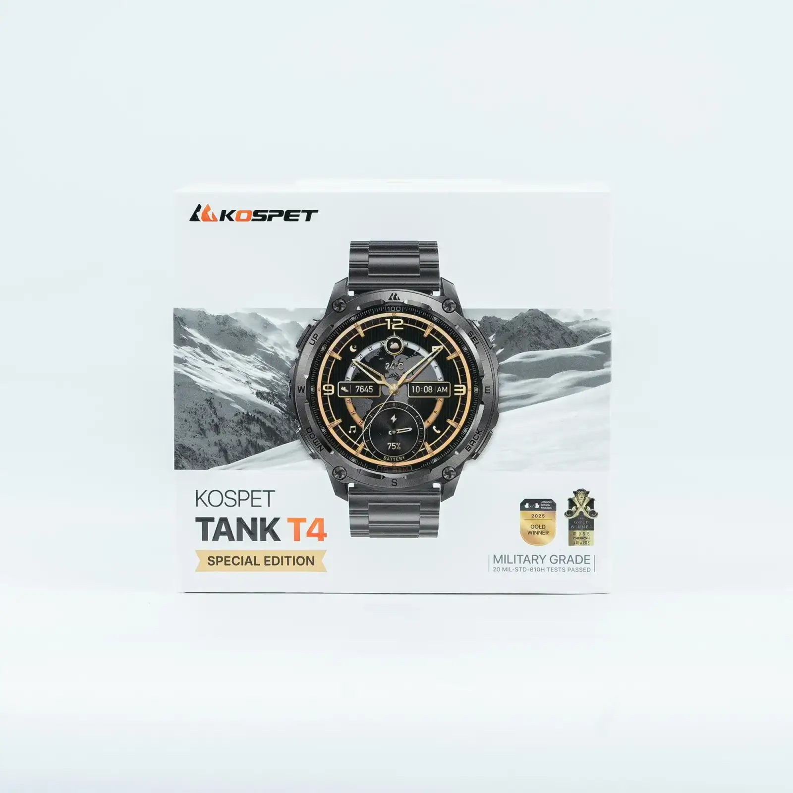 Розумний годинник TANK T4 SE BLACK KOSPET (TANK T4SE BLACK) UA