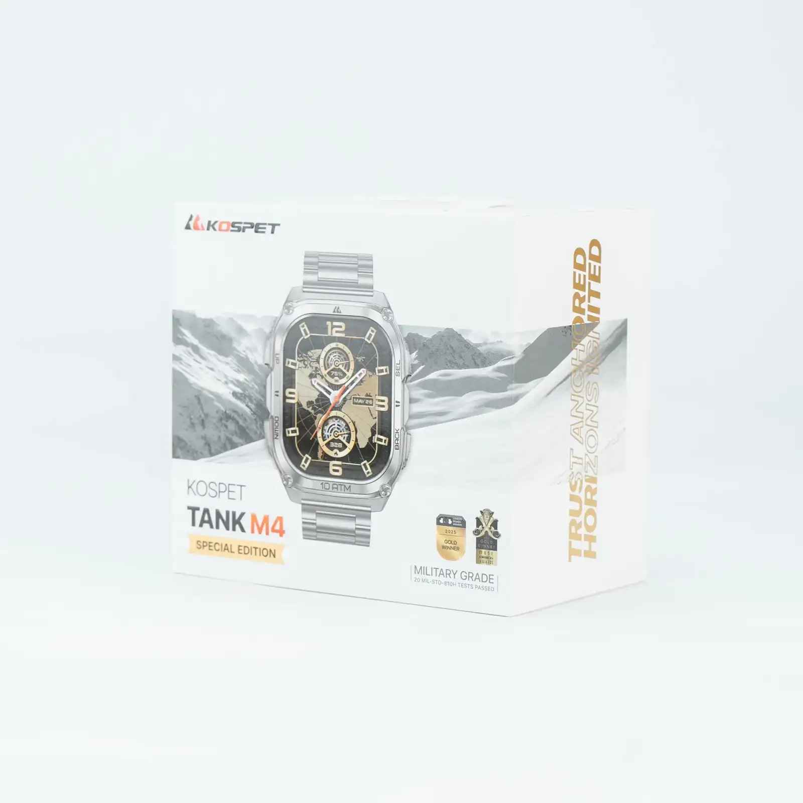 Розумний годинник TANK M4 SE SILVER KOSPET (TANK M4SE SILVER) UA