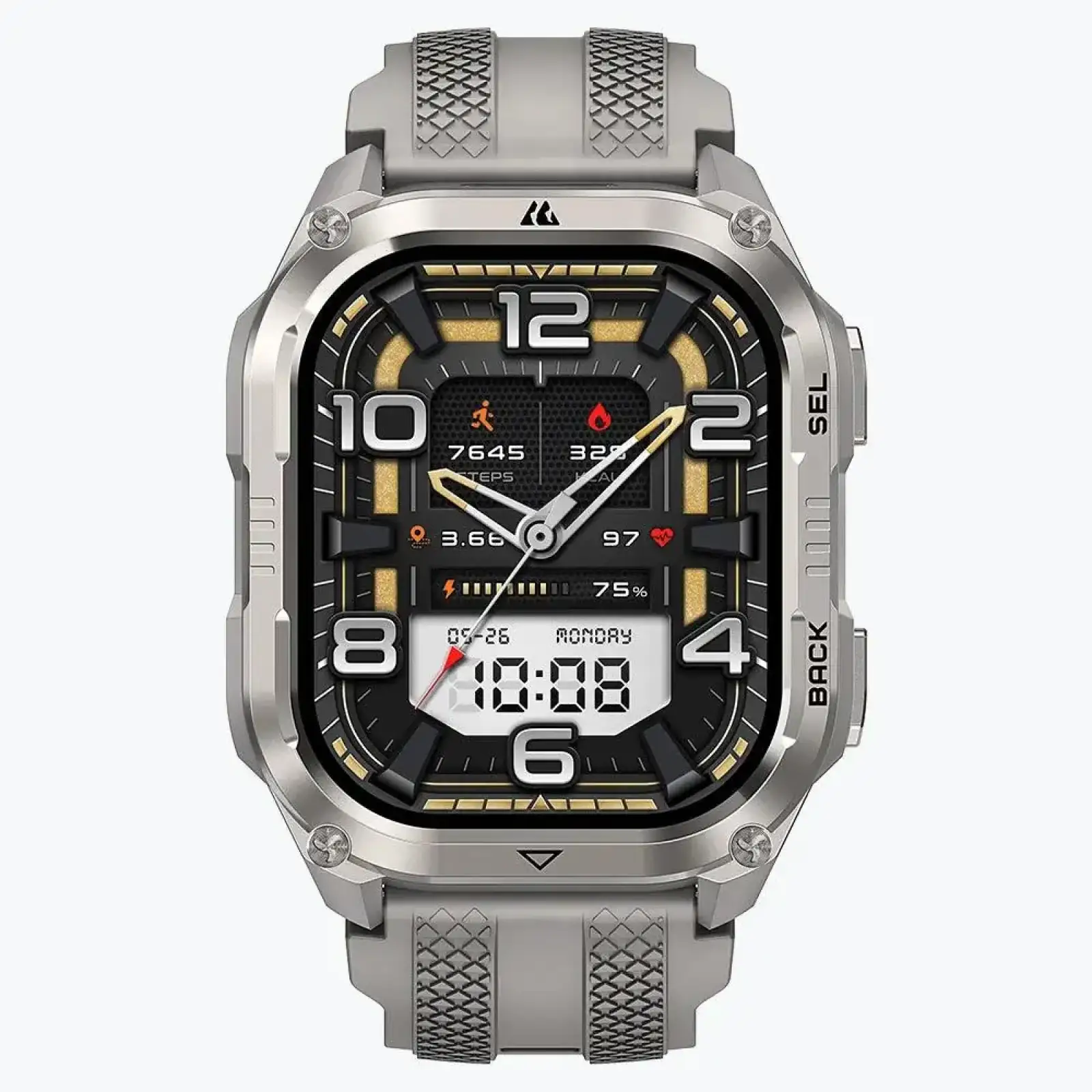 Розумний годинник PULSE 2 SILVER KOSPET UA