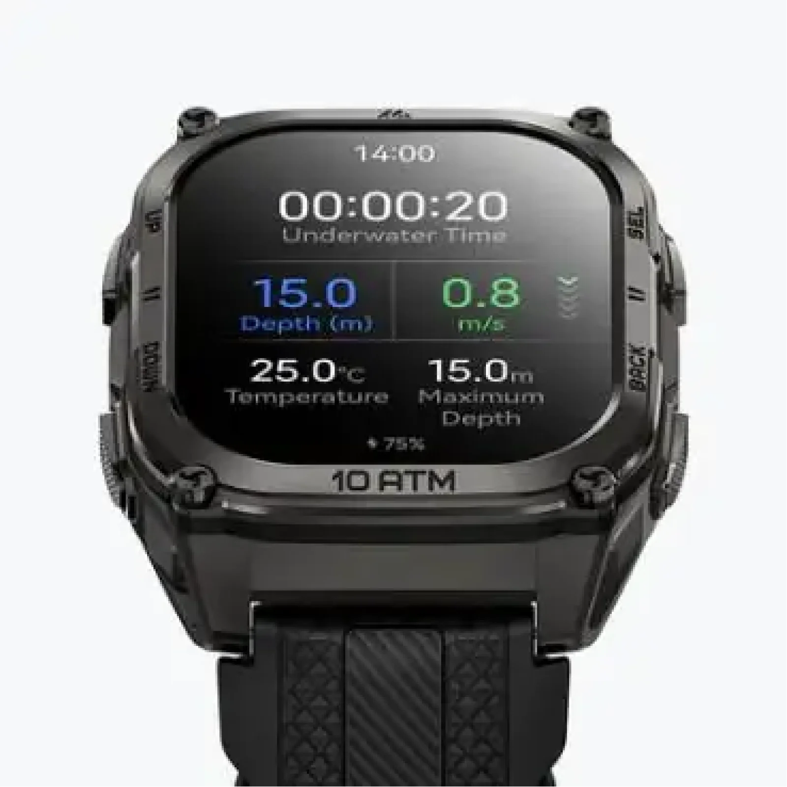 Розумний годинник Kospet Tank M4 Black UA