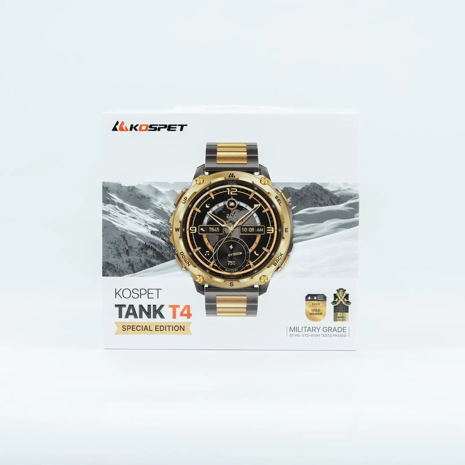 Розумний годинник TANK T4 SE GOLD KOSPET (TANK T4SE GOLD) UA