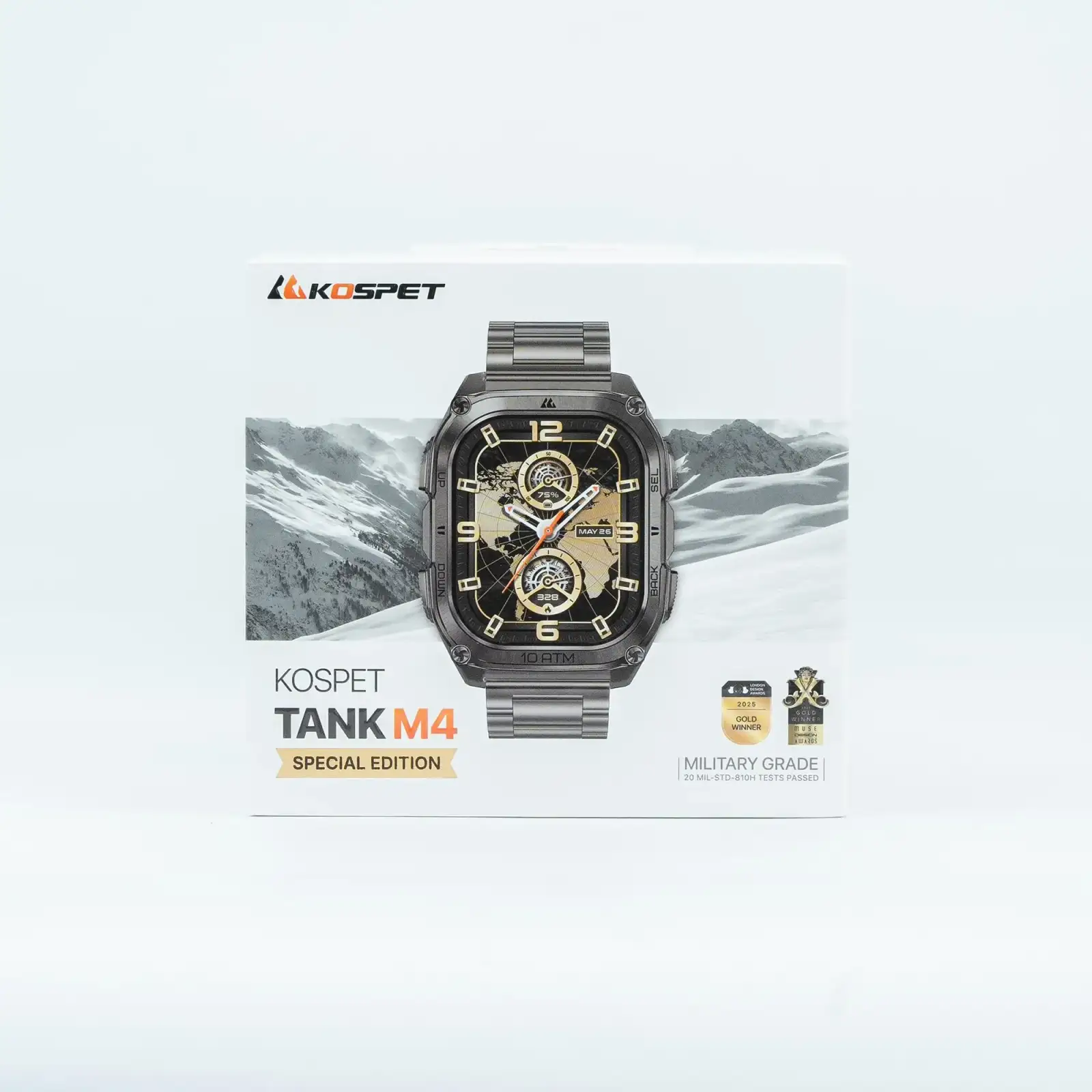 Розумний годинник TANK M4 SE BLACK KOSPET (TANK M4SE BLACK) UA