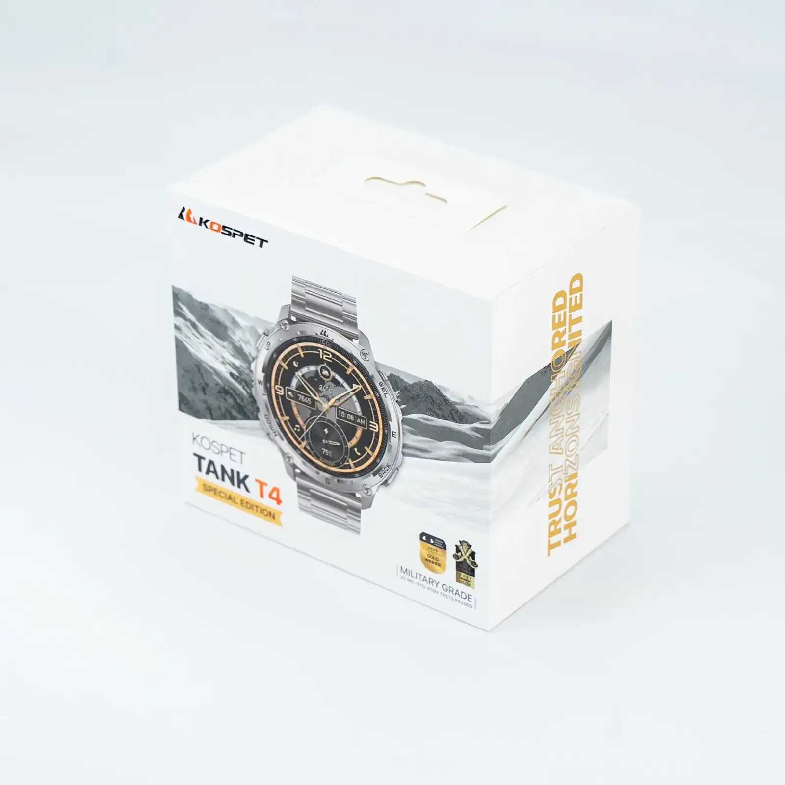 Розумний годинник TANK T4 SE SILVER KOSPET (TANK T4SE SILVER) UA