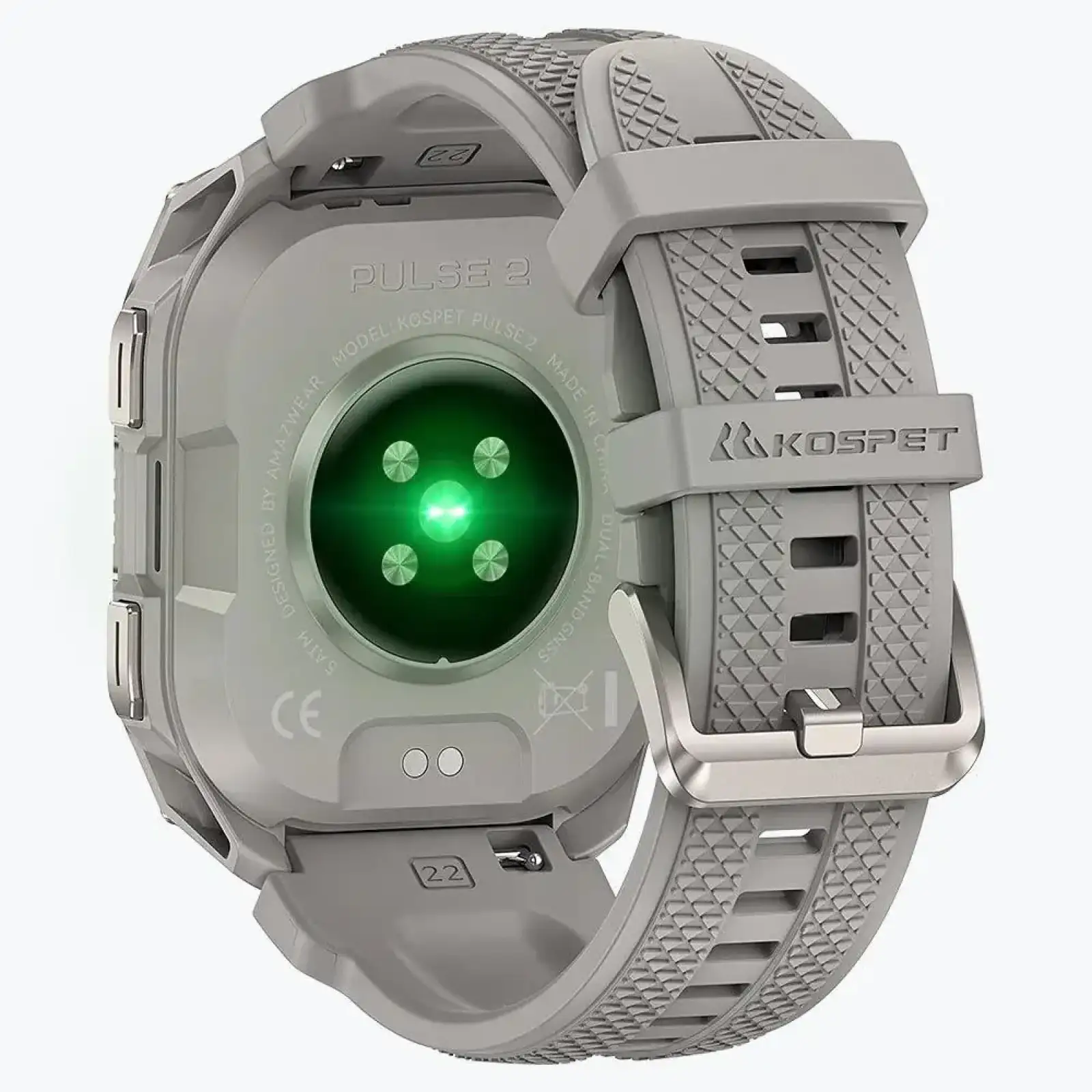 Розумний годинник PULSE 2 SILVER KOSPET UA