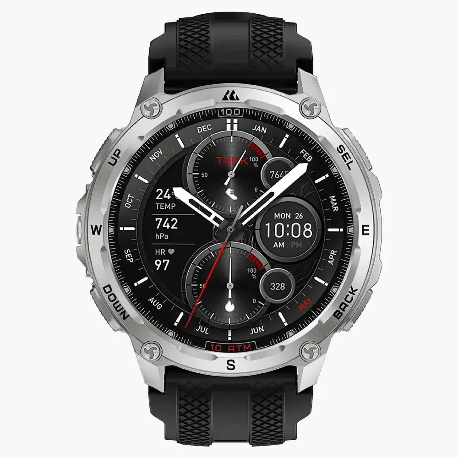 Розумний годинник Kospet Tank Т4 Silver UA