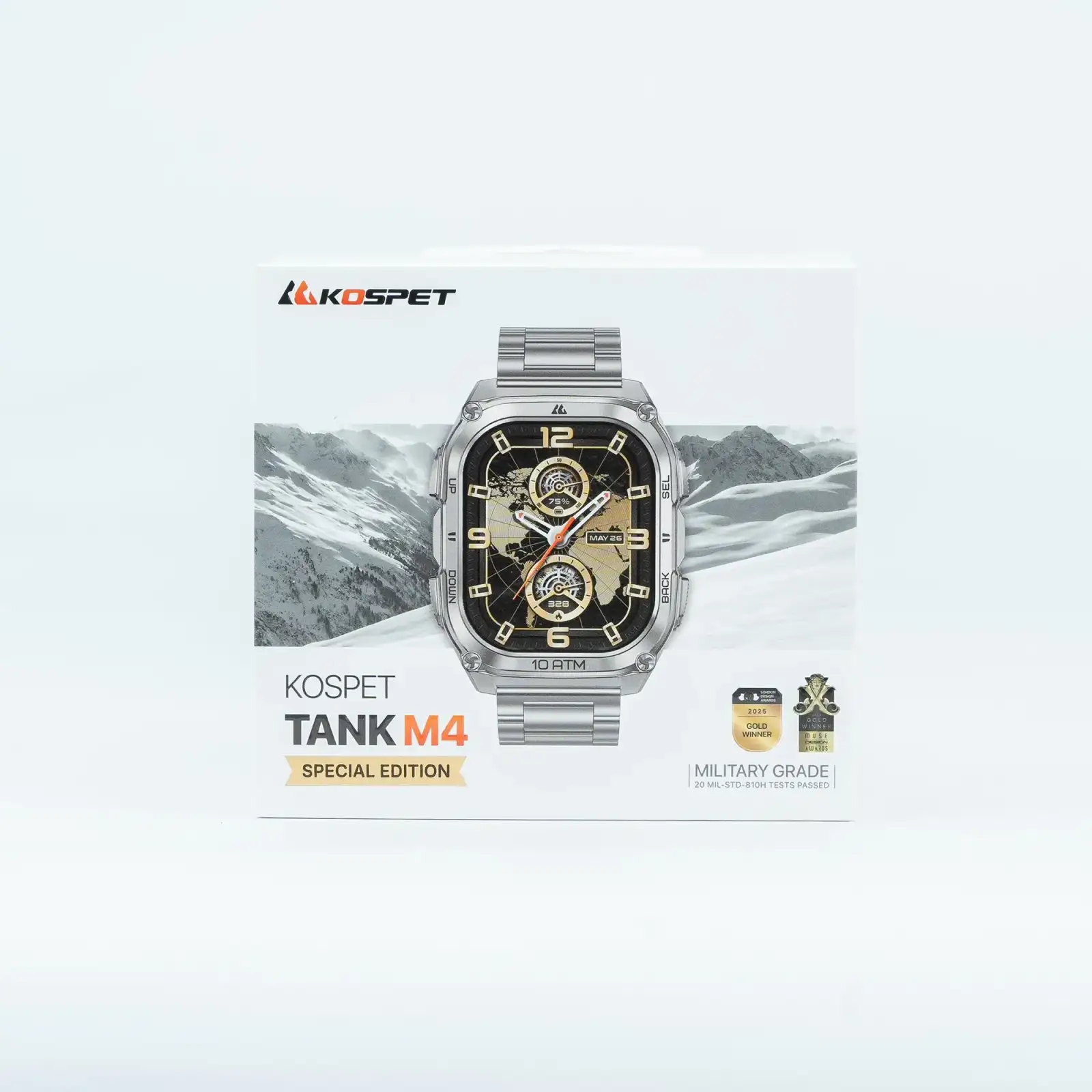 Розумний годинник TANK M4 SE SILVER KOSPET (TANK M4SE SILVER) UA