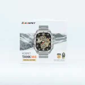 Розумний годинник TANK M4 SE SILVER KOSPET (TANK M4SE SILVER) UA