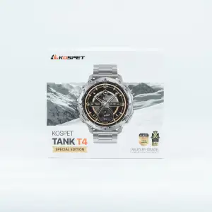 Розумний годинник TANK T4 SE SILVER KOSPET (TANK T4SE SILVER) UA