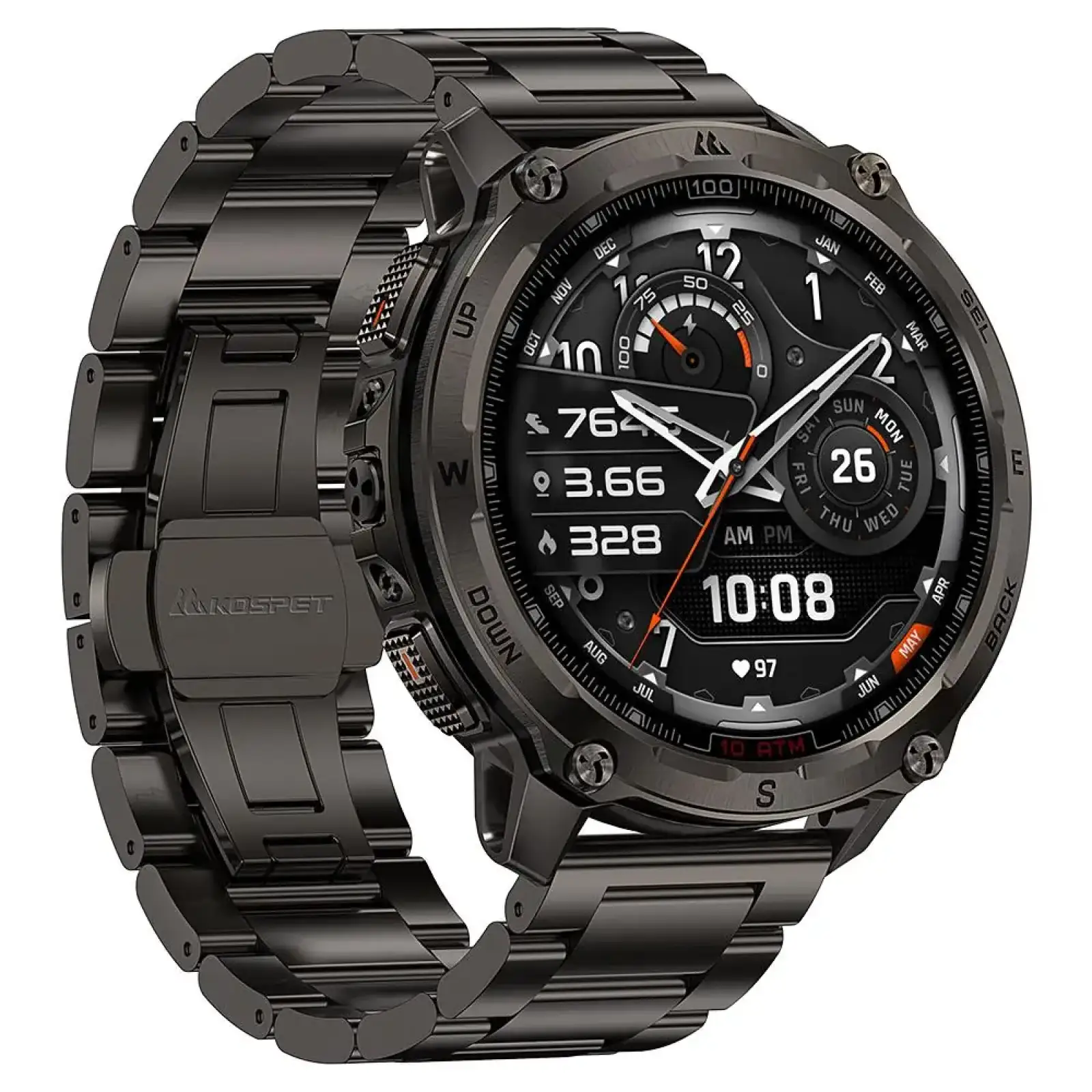 Розумний годинник TANK T4 SE BLACK KOSPET (TANK T4SE BLACK) UA