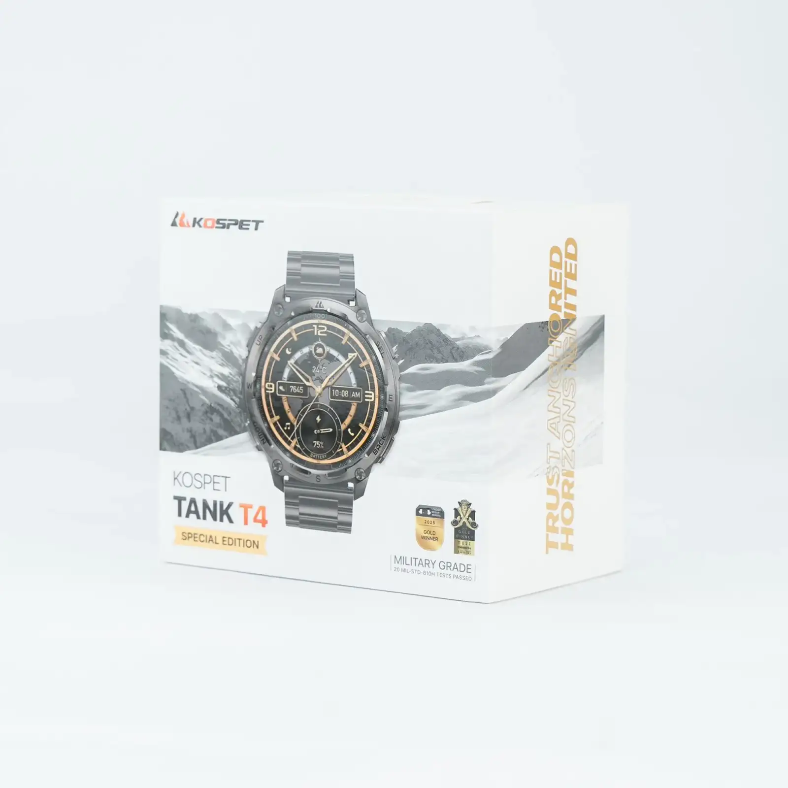 Розумний годинник TANK T4 SE BLACK KOSPET (TANK T4SE BLACK) UA