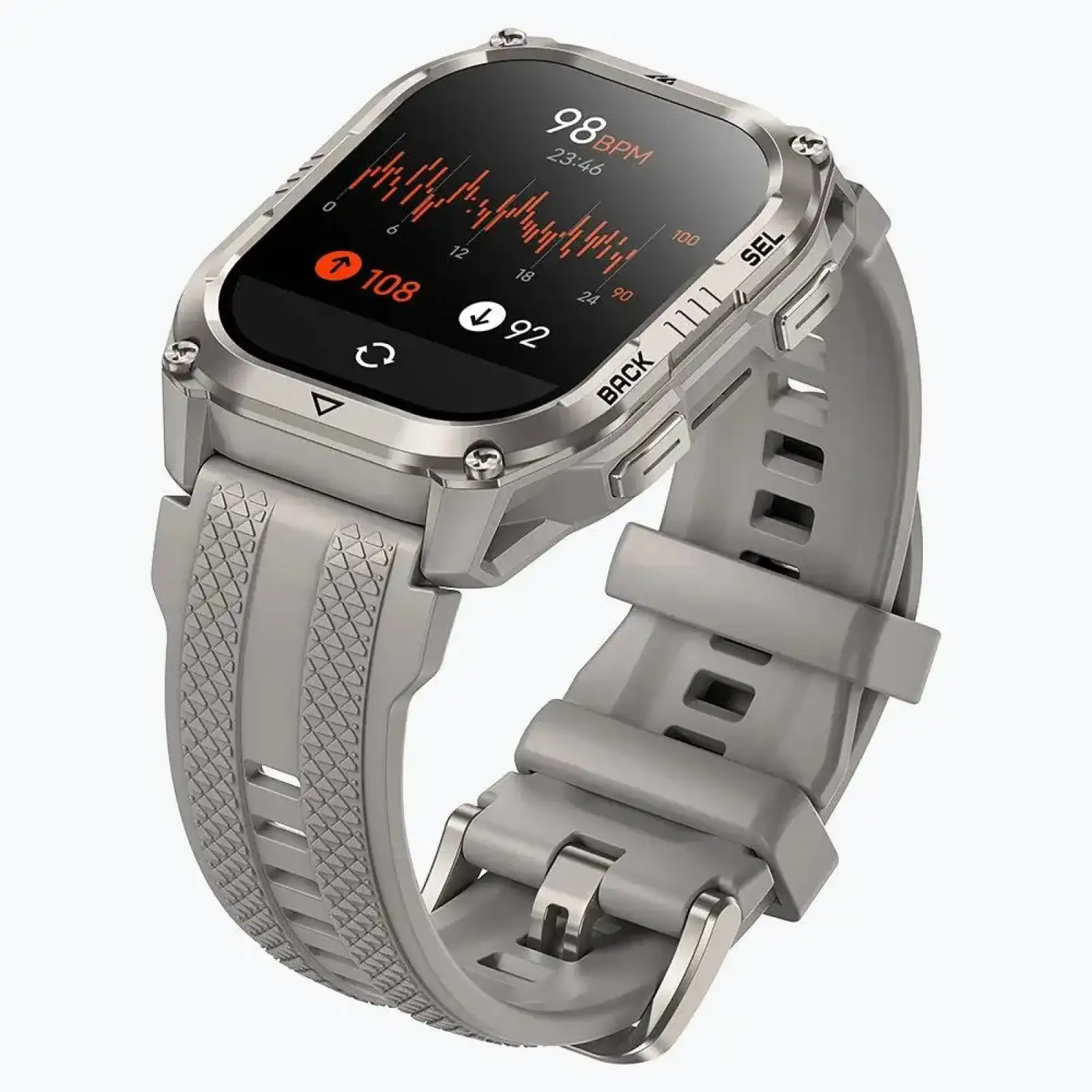 Розумний годинник PULSE 2 SILVER KOSPET UA