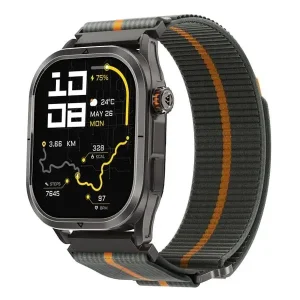 Змінний ремінець KOSPET WOVEN NULON DARK GREY 22MM (SRTAP NULON DARK GREY) UA