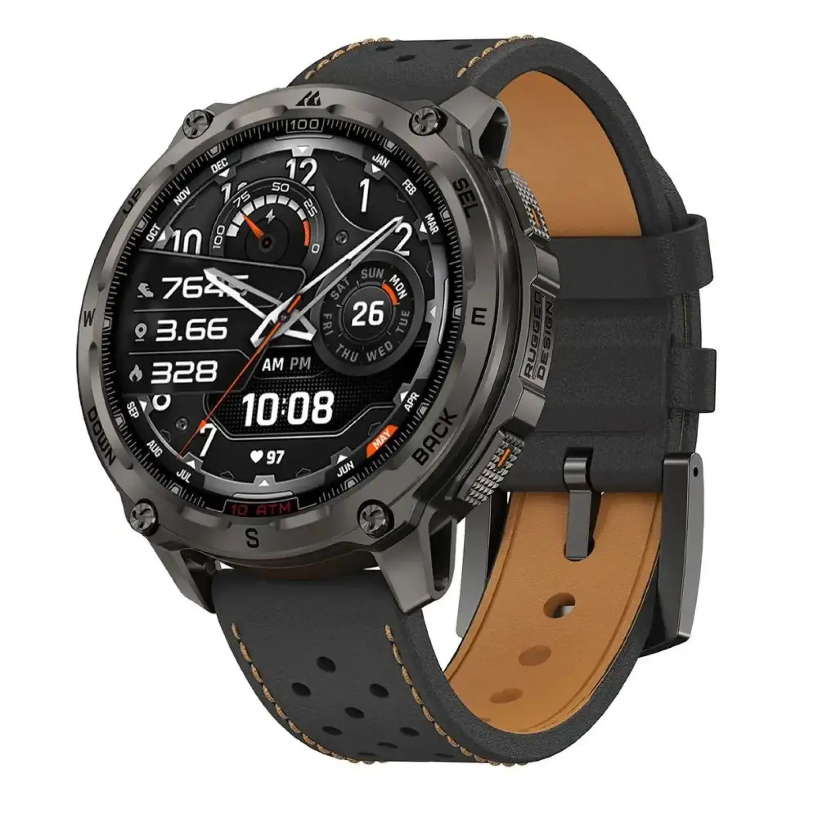 Змінний ремінець KOSPET PREMIUM ARCHLAN BLACK 22MM (STRAP ARC PREMIUM BLACK) UA