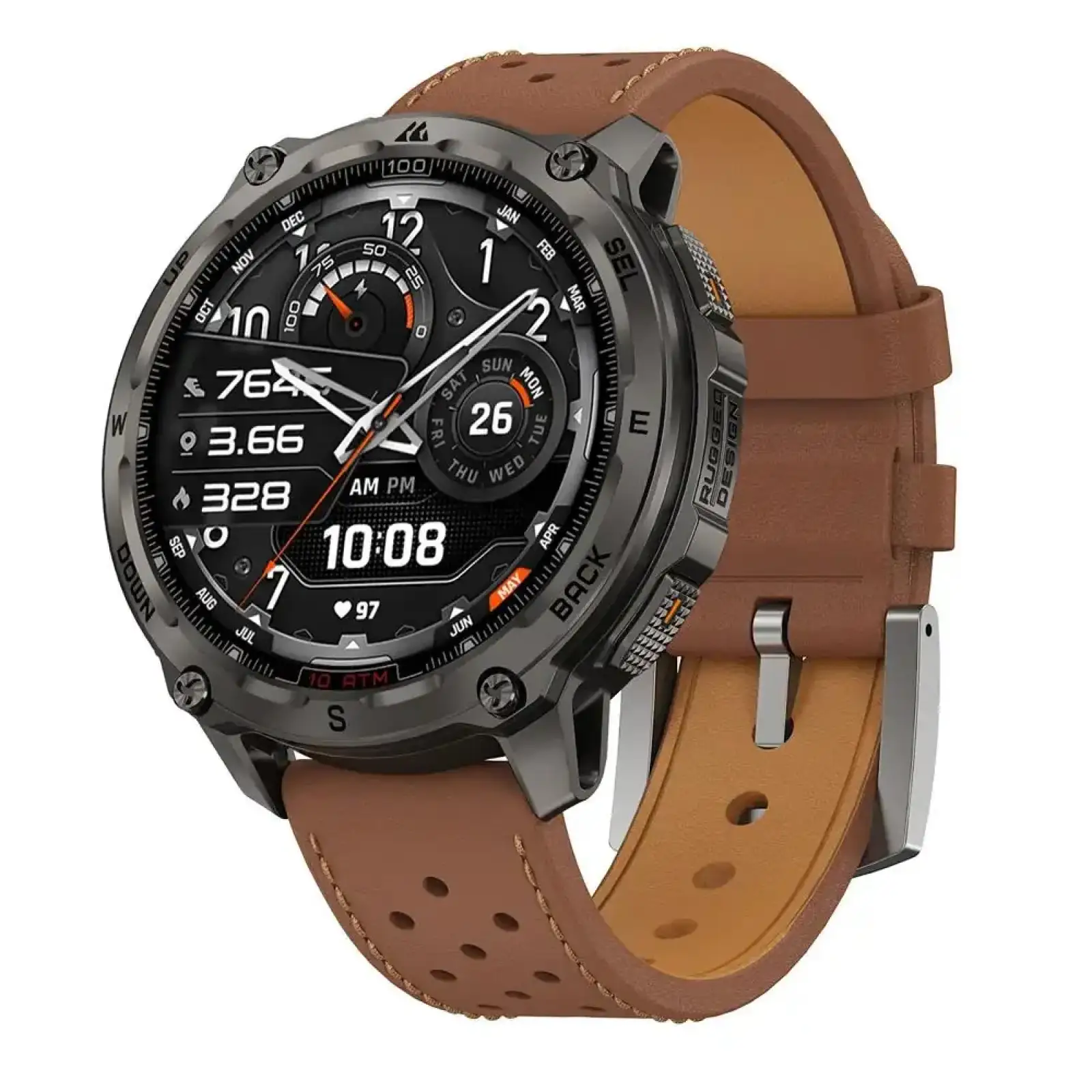 Змінний ремінець KOSPET PREMIUM ARCHLAN BROWN 22MM (STRAP ARC PREMIUM BROWN) UA