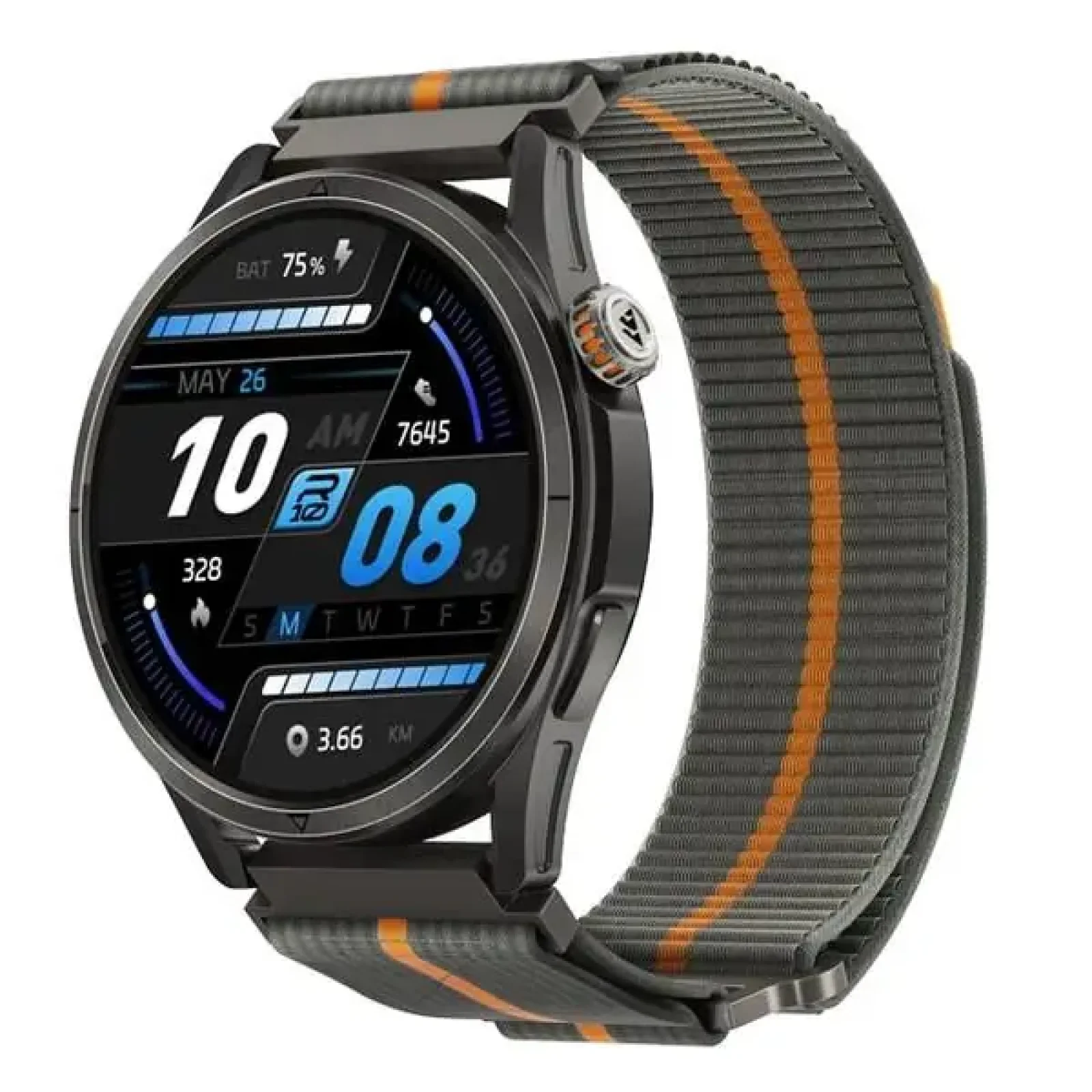 Змінний ремінець KOSPET WOVEN NULON DARK GREY 22MM (SRTAP NULON DARK GREY) UA