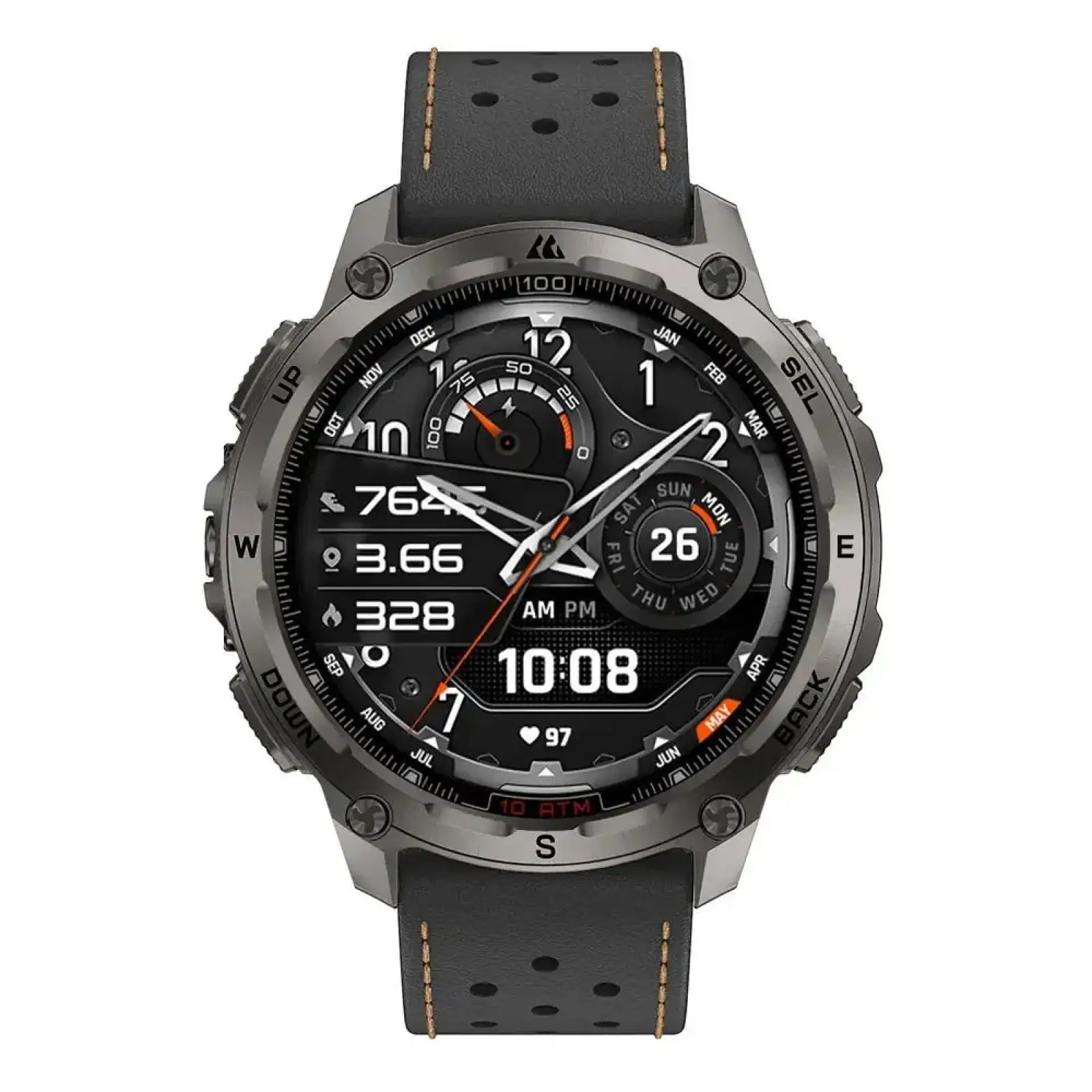 Змінний ремінець KOSPET PREMIUM ARCHLAN BLACK 22MM (STRAP ARC PREMIUM BLACK) UA