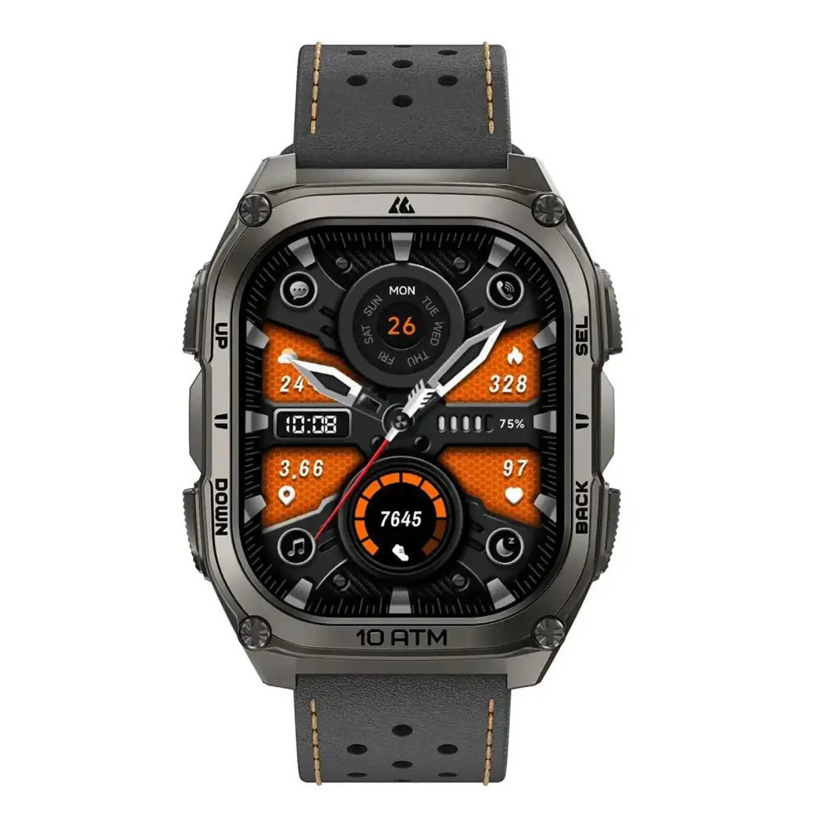 Змінний ремінець KOSPET PREMIUM ARCHLAN BLACK 22MM (STRAP ARC PREMIUM BLACK) UA