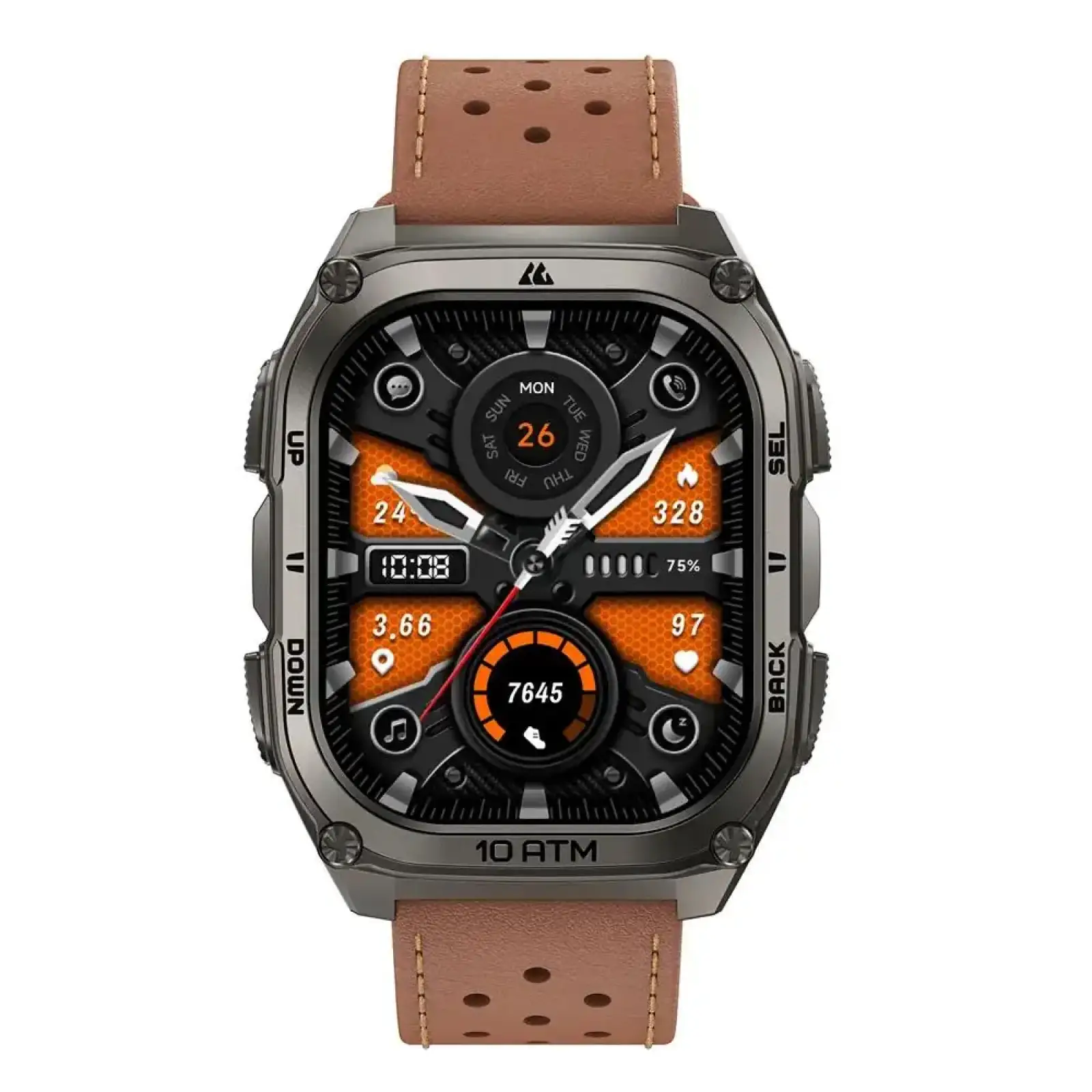 Змінний ремінець KOSPET PREMIUM ARCHLAN BROWN 22MM (STRAP ARC PREMIUM BROWN) UA