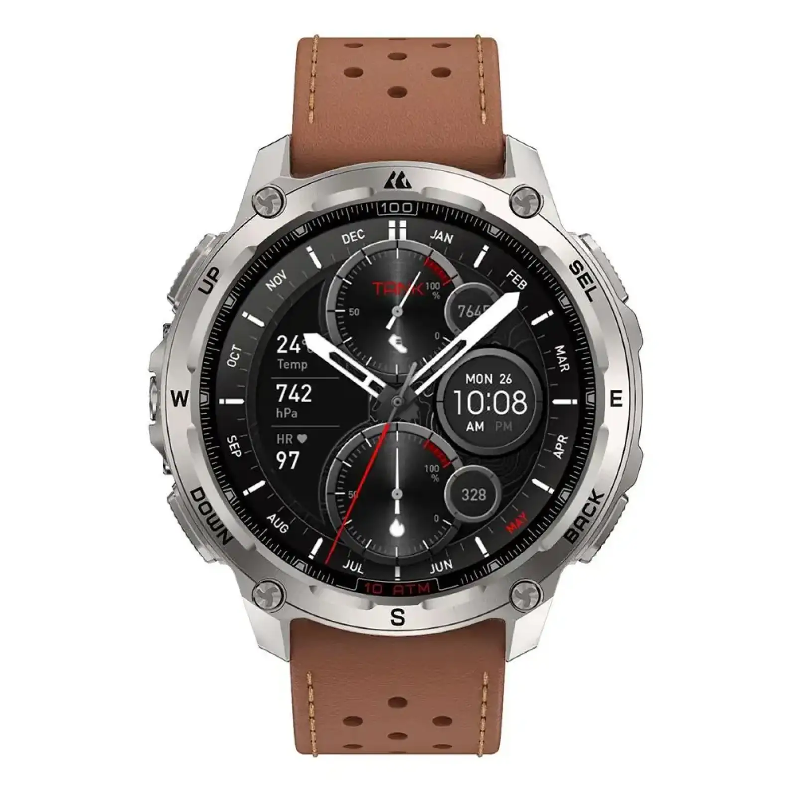 Змінний ремінець KOSPET PREMIUM ARCHLAN BROWN 22MM (STRAP ARC PREMIUM BROWN) UA