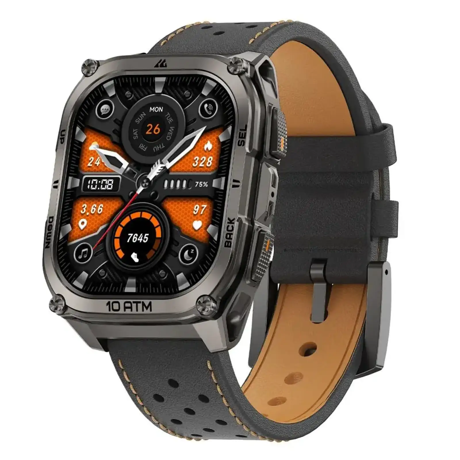 Змінний ремінець KOSPET PREMIUM ARCHLAN BLACK 22MM (STRAP ARC PREMIUM BLACK) UA