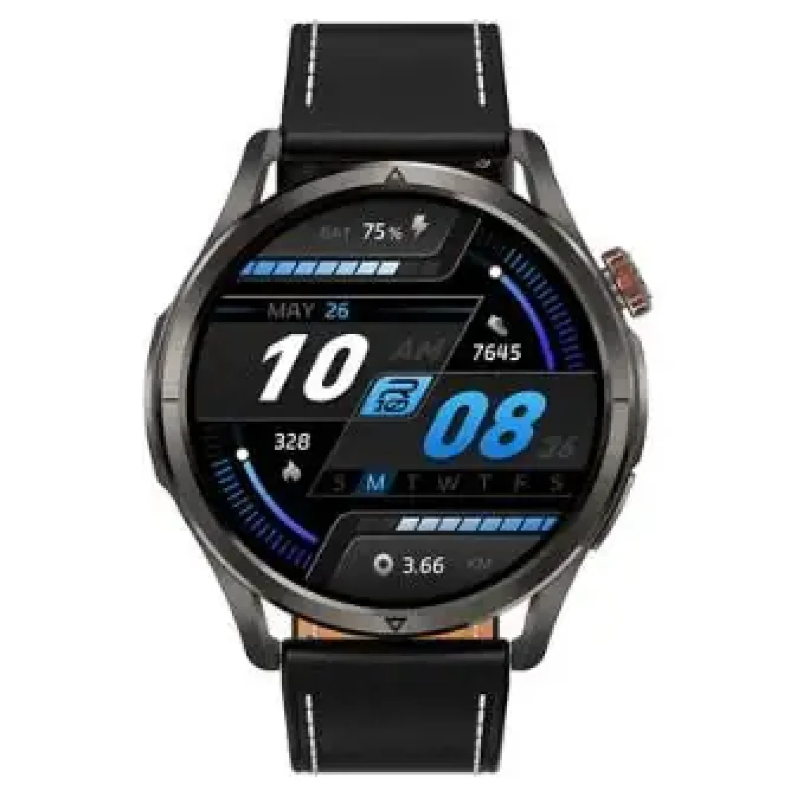 Змінний ремінець KOSPET ARCHLAN LEATHER BLACK 22MM (STRAP ARCHLAN BLACK) UA