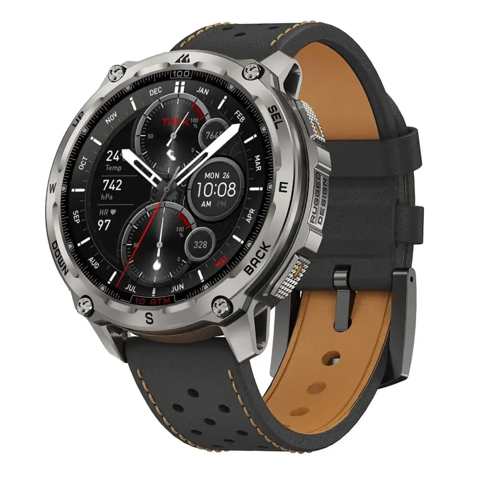 Змінний ремінець KOSPET PREMIUM ARCHLAN BLACK 22MM (STRAP ARC PREMIUM BLACK) UA