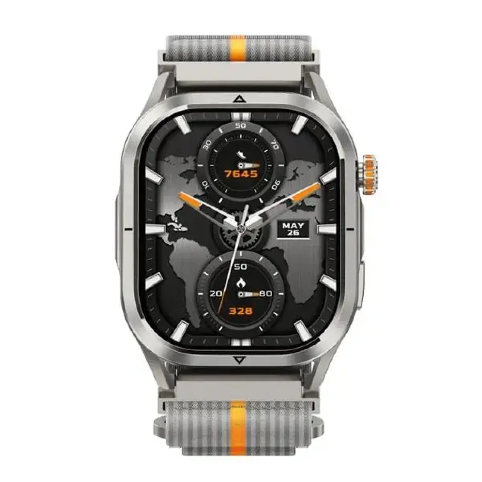 Змінний ремінець KOSPET WOVEN NULON SILVER GREY 22MM (SRTAP NULON SILVER GREY) UA
