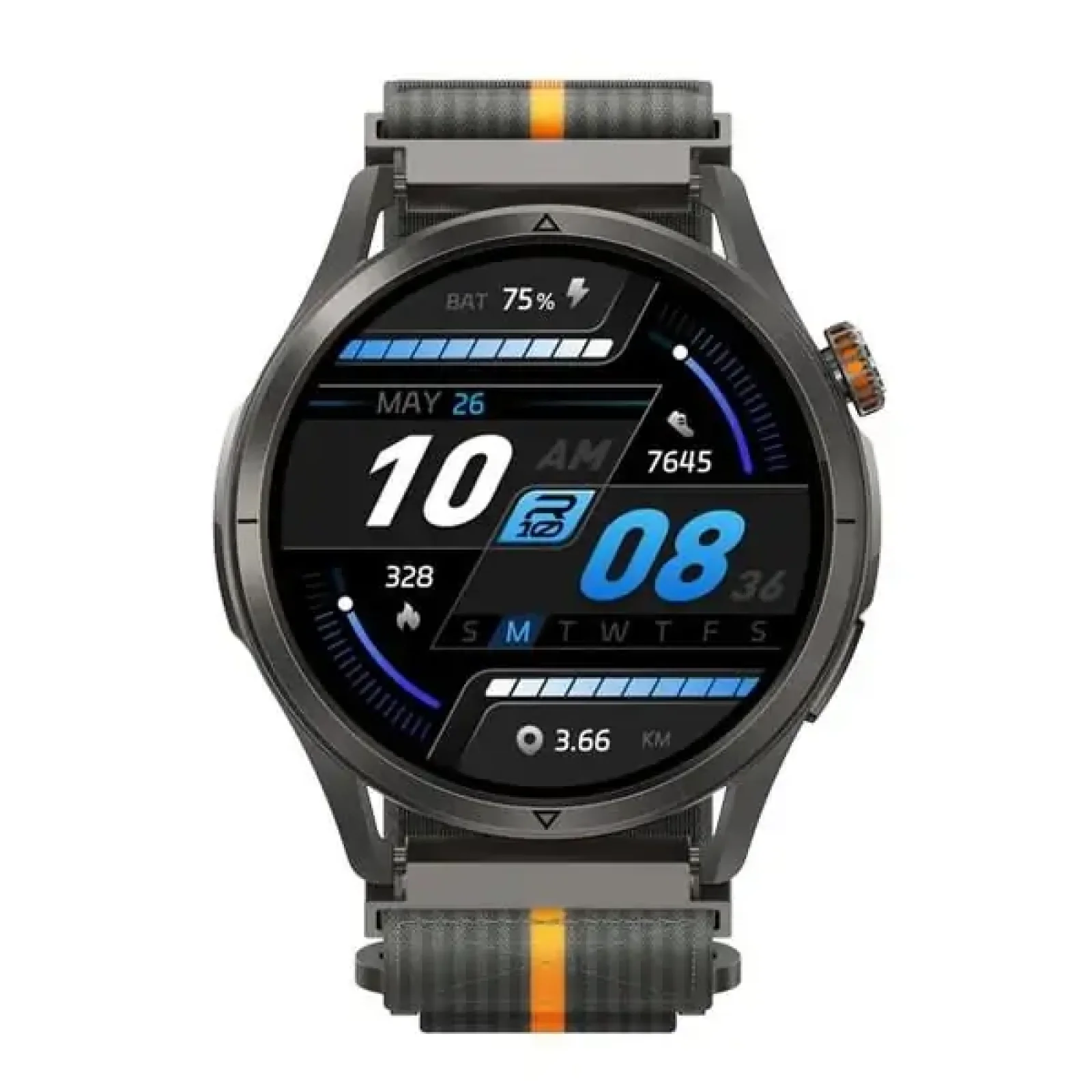 Змінний ремінець KOSPET WOVEN NULON DARK GREY 22MM (SRTAP NULON DARK GREY) UA
