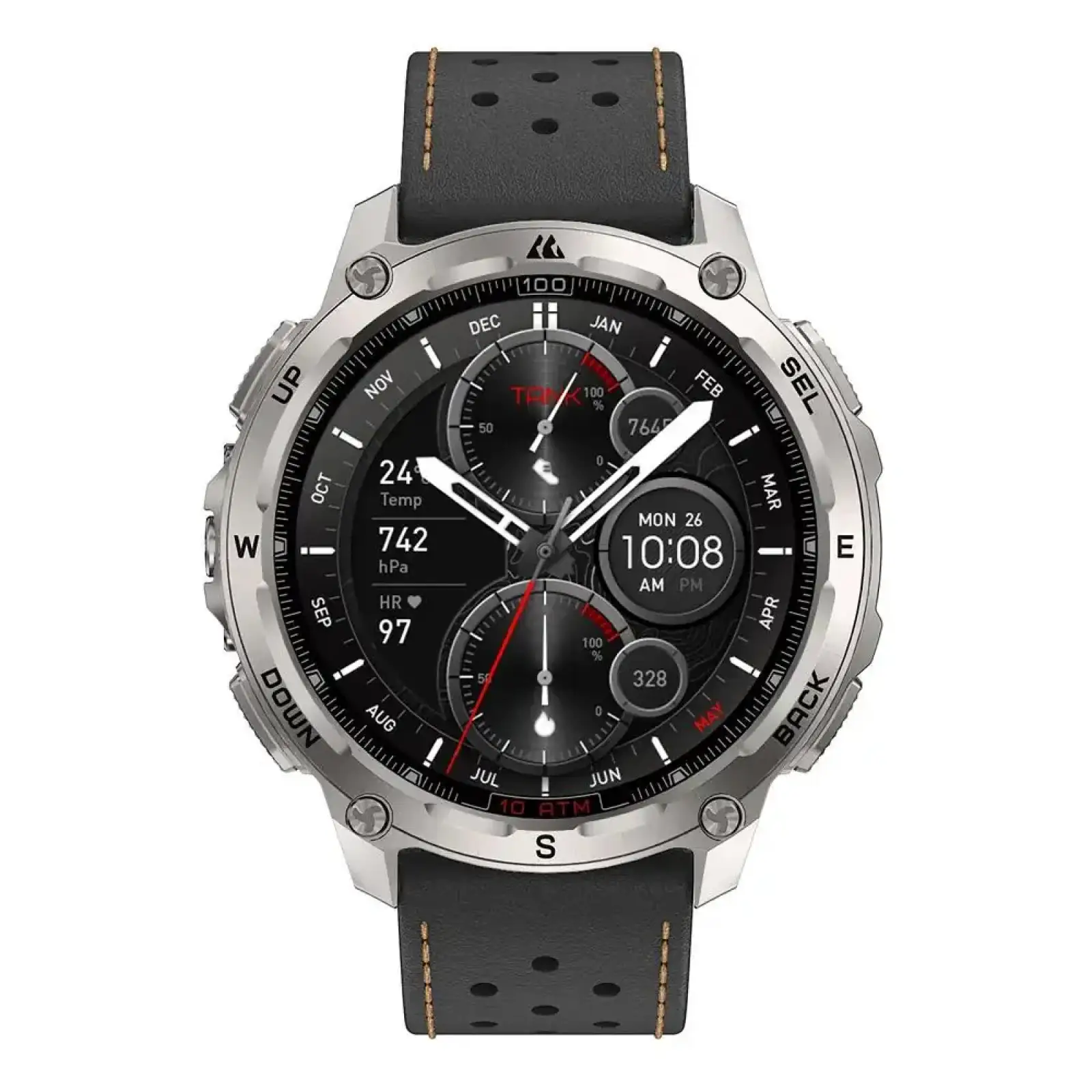 Змінний ремінець KOSPET PREMIUM ARCHLAN BLACK 22MM (STRAP ARC PREMIUM BLACK) UA