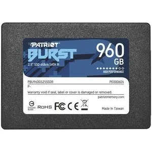 Накопитель SSD SATA2.5" 960GB BURST E PBE960GS25SSDR PATRIOT UA