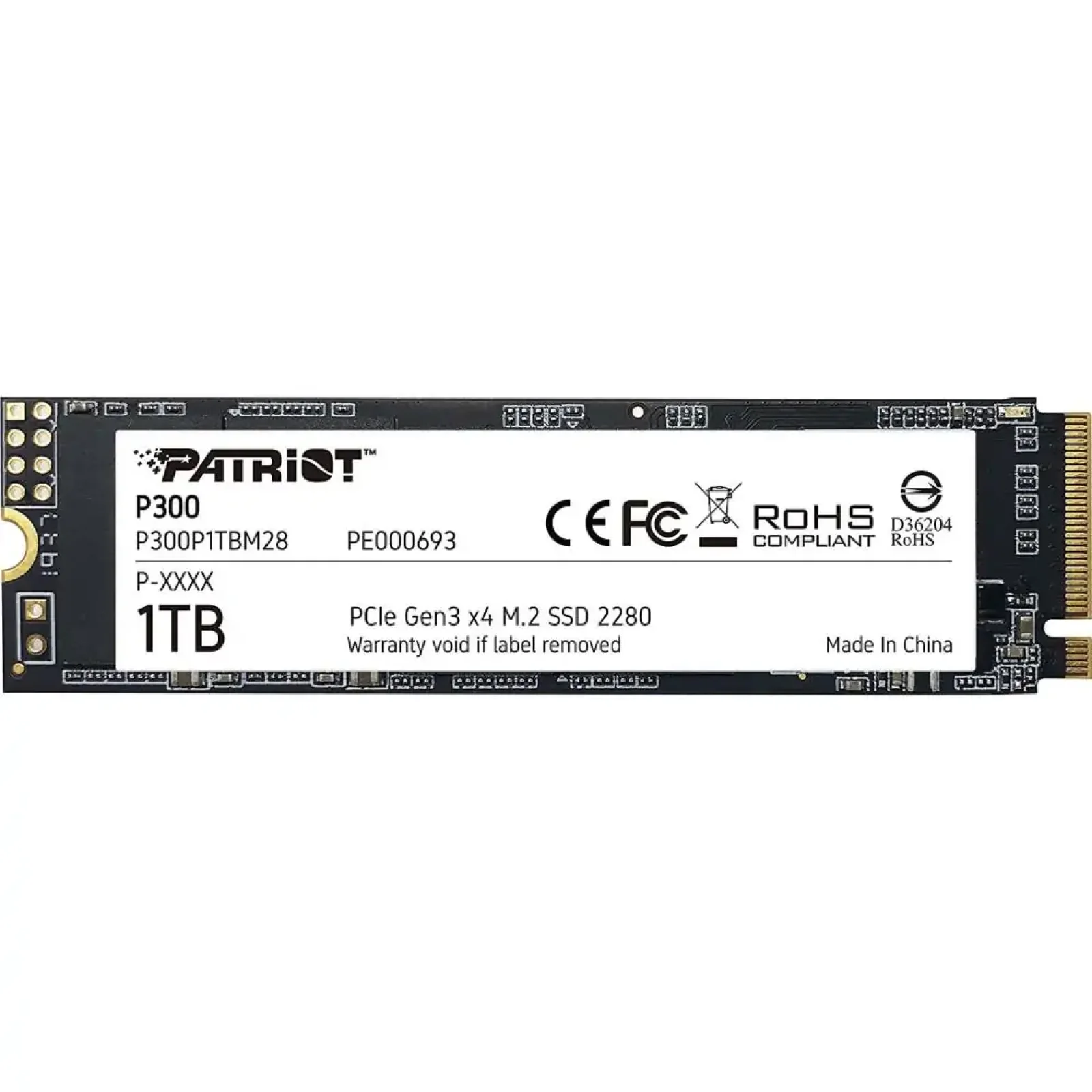Накопитель SSD M.2 2280 1TB P300 P300P1TBM28 PATRIOT UA