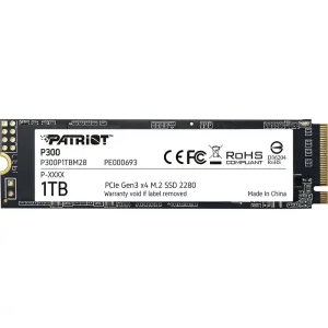 Накопитель SSD M.2 2280 1TB P300 P300P1TBM28 PATRIOT UA