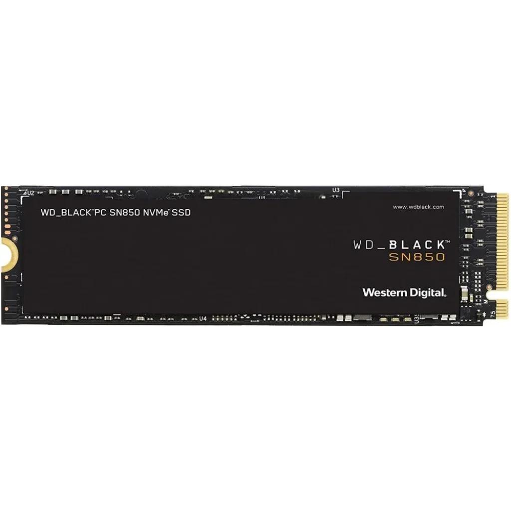 Накопичувач SSD M.2 2280 2TB SN850 BLACK SN850 WDS200T1X0E WDC UA