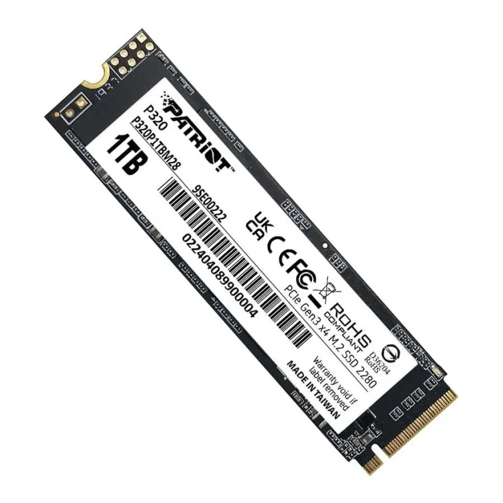 Накопичувач SSD M.2 2280 1TB P320 P320P1TBM28 PATRIOT UA