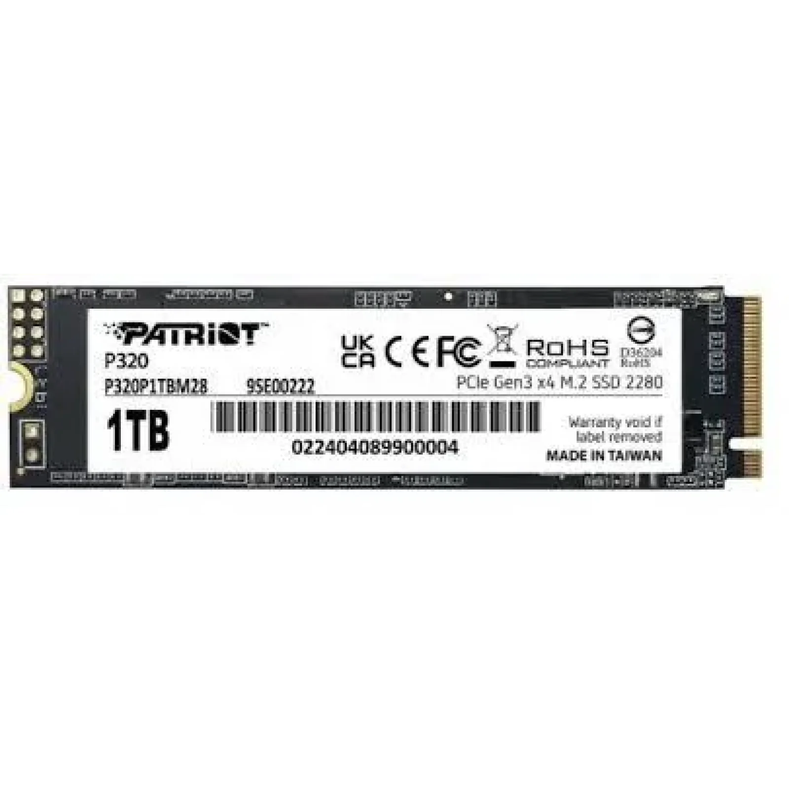 Накопитель SSD M.2 2280 1TB P320 P320P1TBM28 PATRIOT UA