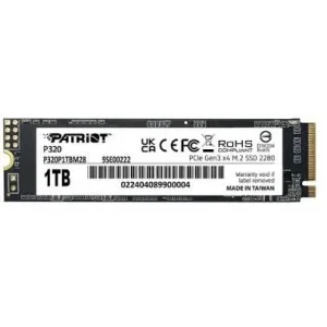 Накопитель SSD M.2 2280 1TB P320 P320P1TBM28 PATRIOT UA