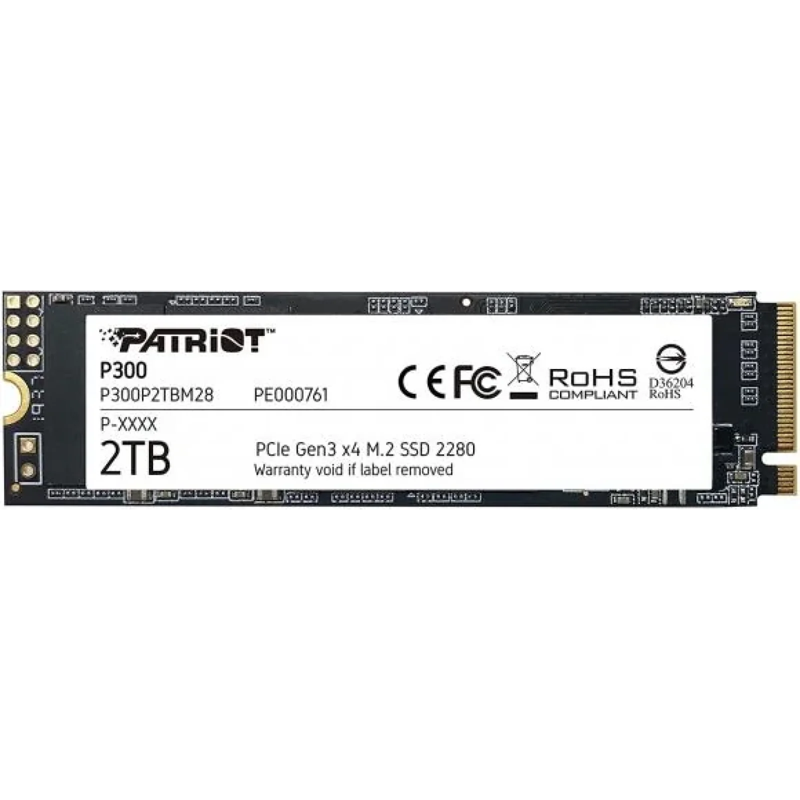 Накопичувач SSD M.2 2280 2TB P300 P300P2TBM28 PATRIOT UA