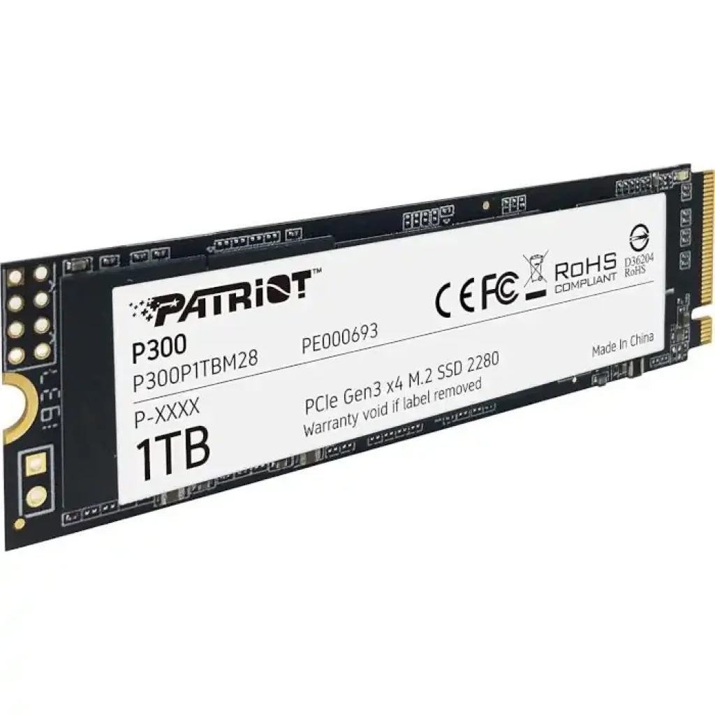 Накопитель SSD M.2 2280 1TB P300 P300P1TBM28 PATRIOT UA