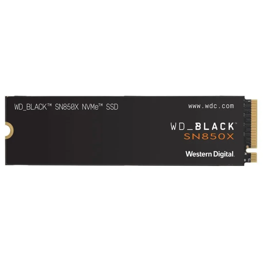Накопитель SSD G4 M.2 NVME 2TB BLACK SN850X WDS200T2X0E WDC UA