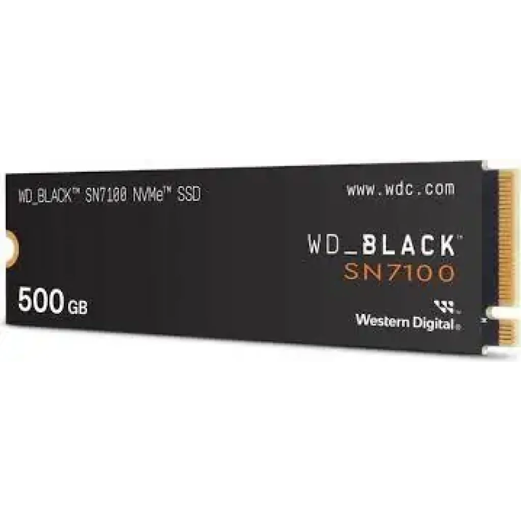 Накопичувач SSD G4 M.2 NVME 500GB BLACK SN7100 WDS500G4X0E WDC UA