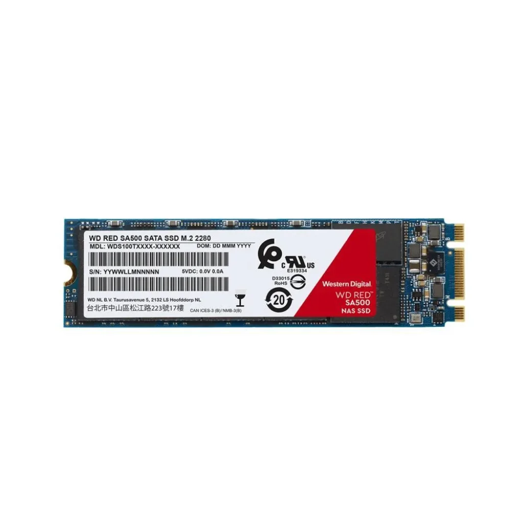 Накопитель SSD SATA M.2 1TB 6GB/S RED SA500 WDS100T1R0B WDC UA