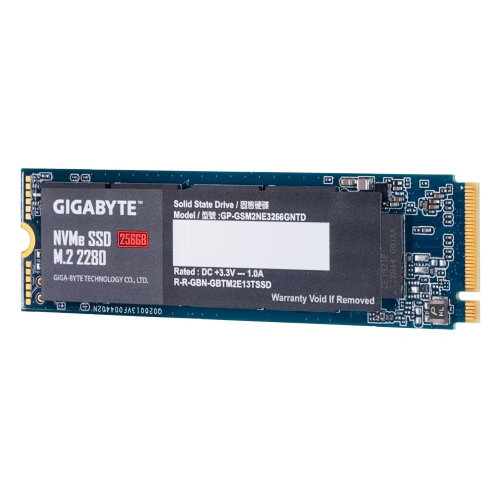 SSD накопичувач M.2 2280 256GB GP-GSM2NE3256GNTD GIGABYTE UA