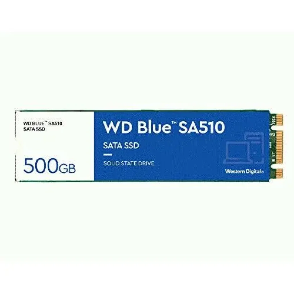 Накопитель SSD SATA M.2 500GB 6GB/S BLUE SA510 WDS500G3B0B WDC UA