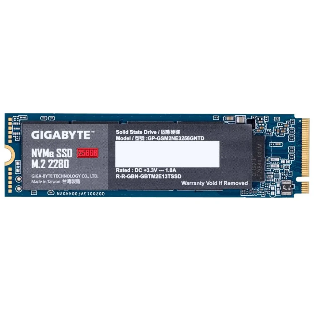 Накопитель SSD M.2 2280 256GB GP-GSM2NE3256GNTD GIGABYTE UA
