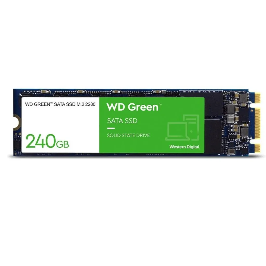Накопичувач SSD SATA M.2 240GB 6GB/S GREEN WDS240G3G0B WDC UA
