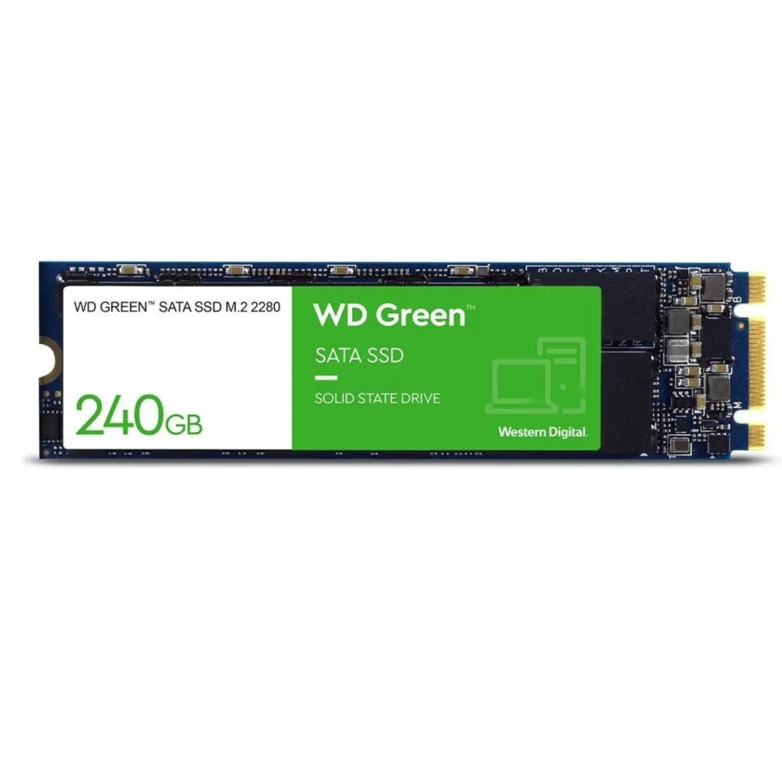 Накопитель SSD SATA M.2 240GB 6GB/S GREEN WDS240G3G0B WDC UA