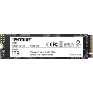 Накопитель SSD M.2 2280 1TB P300 P300P1TBM28 PATRIOT UA