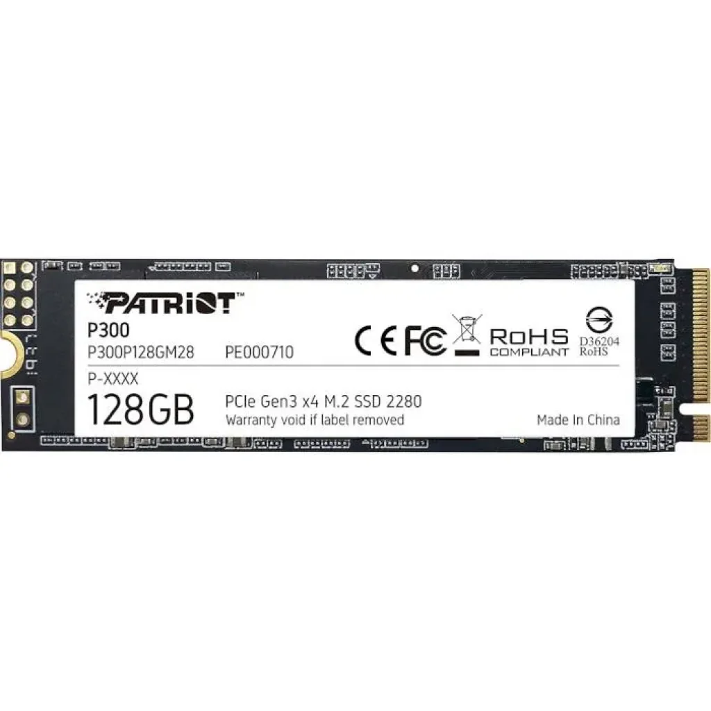 Накопичувач SSD M.2 2280 128GB P300 P300P128GM28 PATRIOT UA