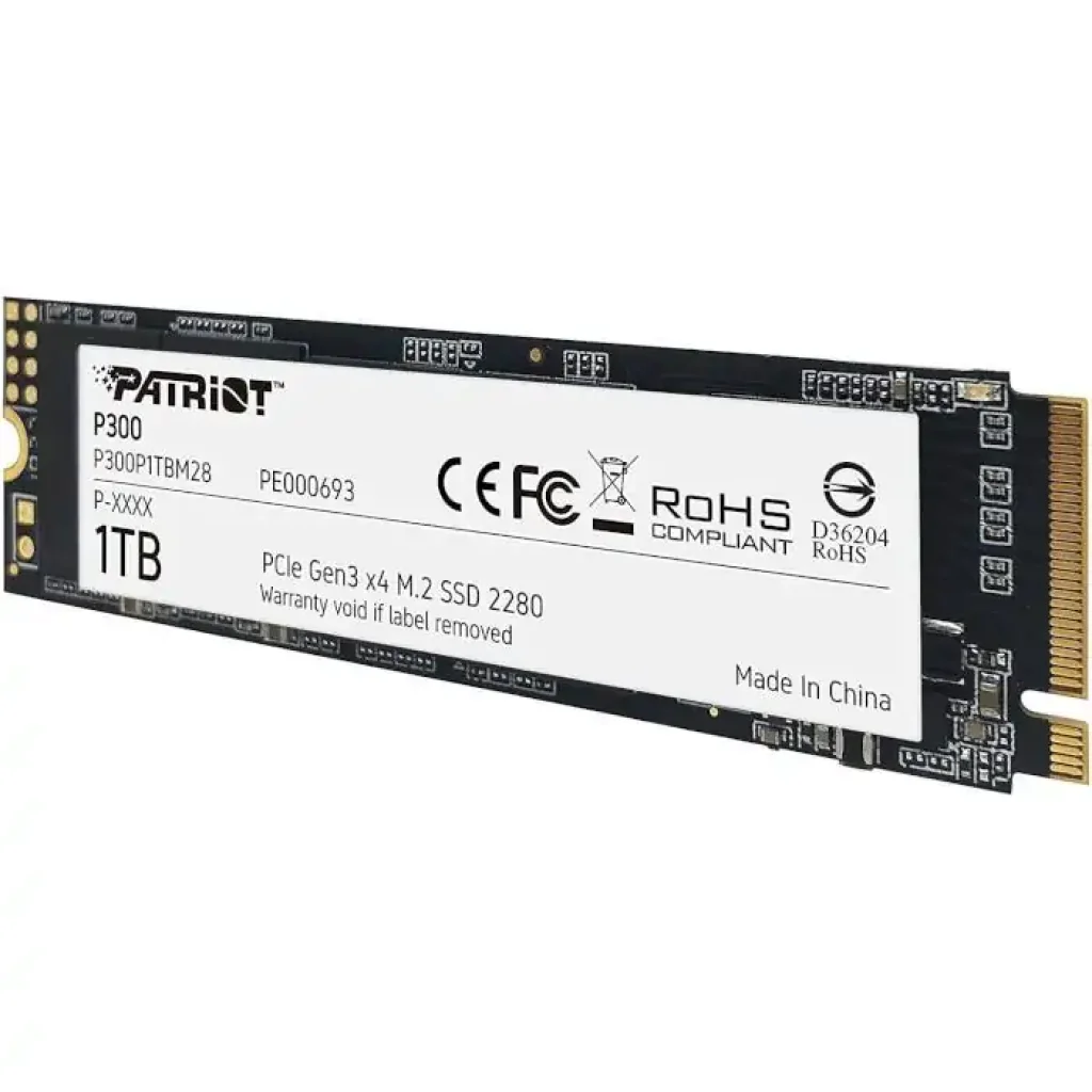 Накопитель SSD M.2 2280 1TB P300 P300P1TBM28 PATRIOT UA
